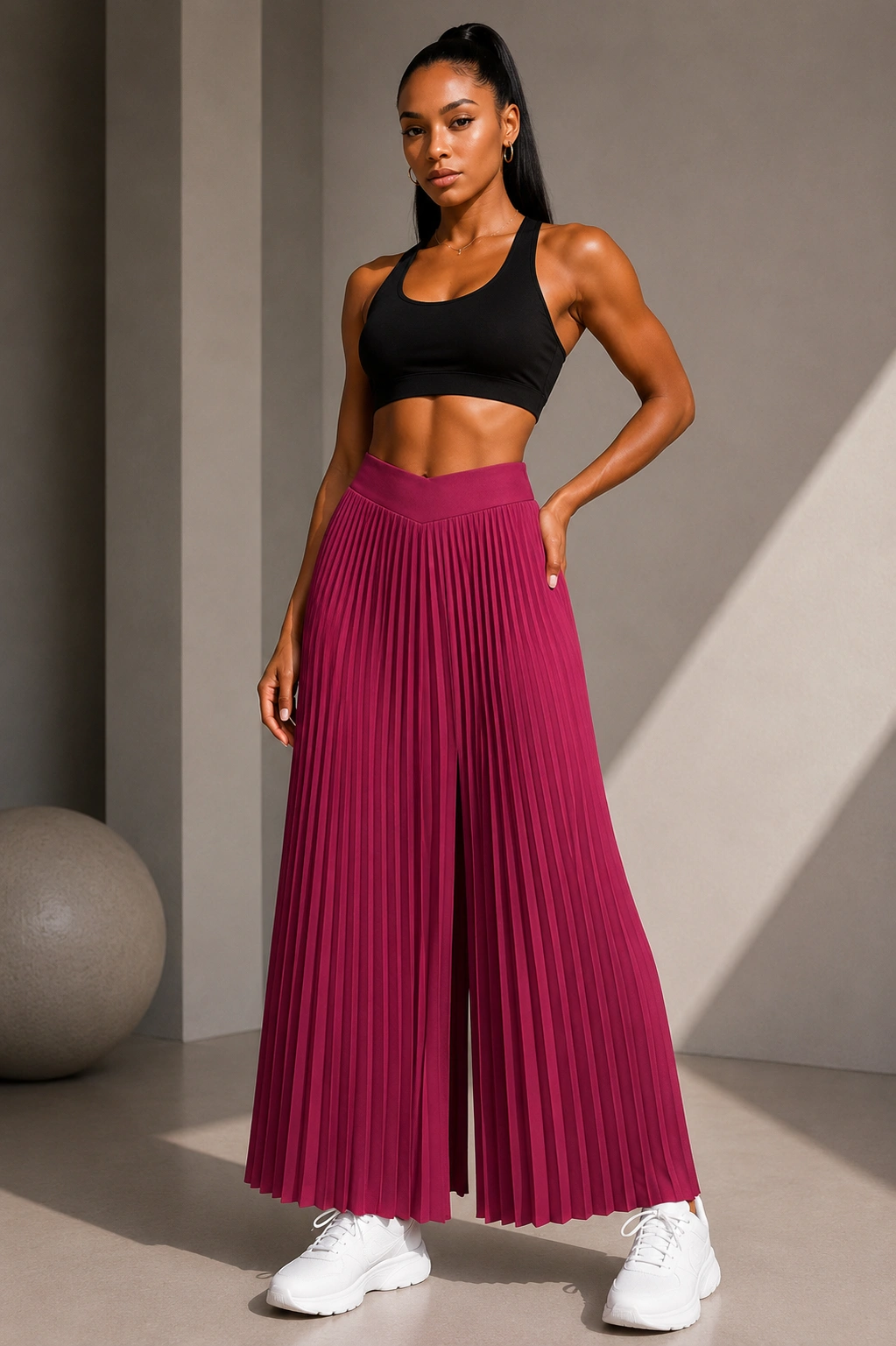 Minimalist fashion in a modern studio Luxury Palazo - Image 1